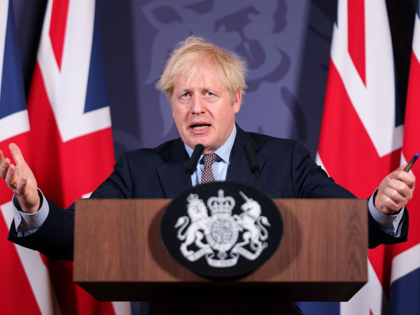 Boris Johnson, primer ministro de Reino Unido. (Reuters)
