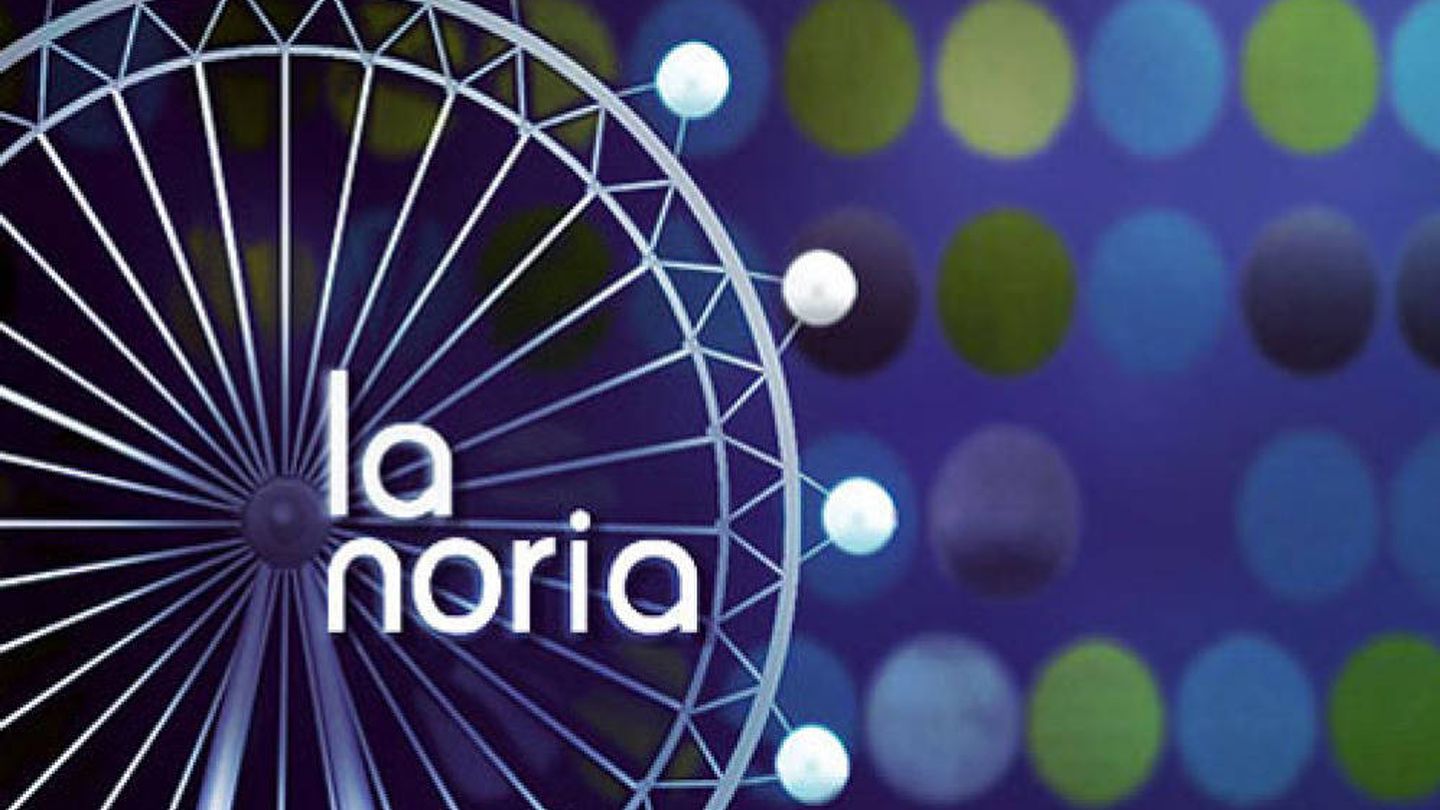 Uno de los logotipos de 'La noria'. (Mediaset)