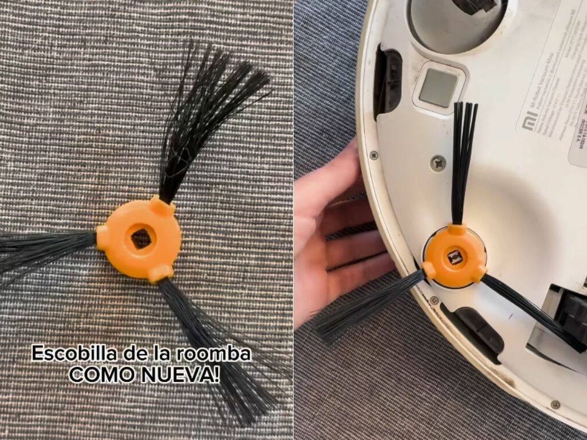 Foto: Cómo salvar los cepillos de tu robot aspirador Conga con este truco casero y ahorrarte comprar unos nuevos (Instagram/@lareinadeldato)