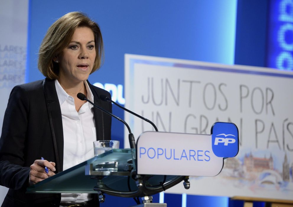 Foto:  La secretaria general del PP, María Dolores de Cospedal (EFE)