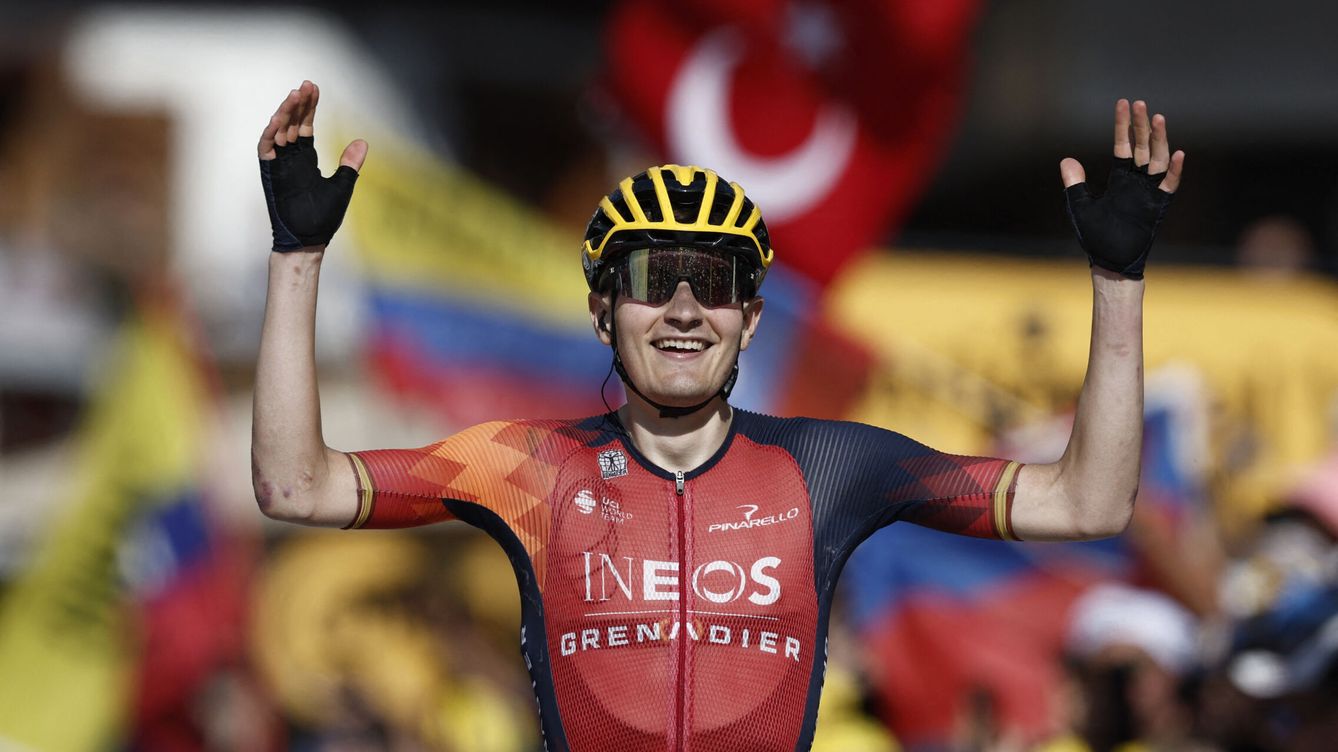 Foto:  Tour de Francia 2023 | Etapa 14 hoy | El Español Carlos Rodríguez consigue la victoria y es tercero en la general REUTERS Benoit Tessier