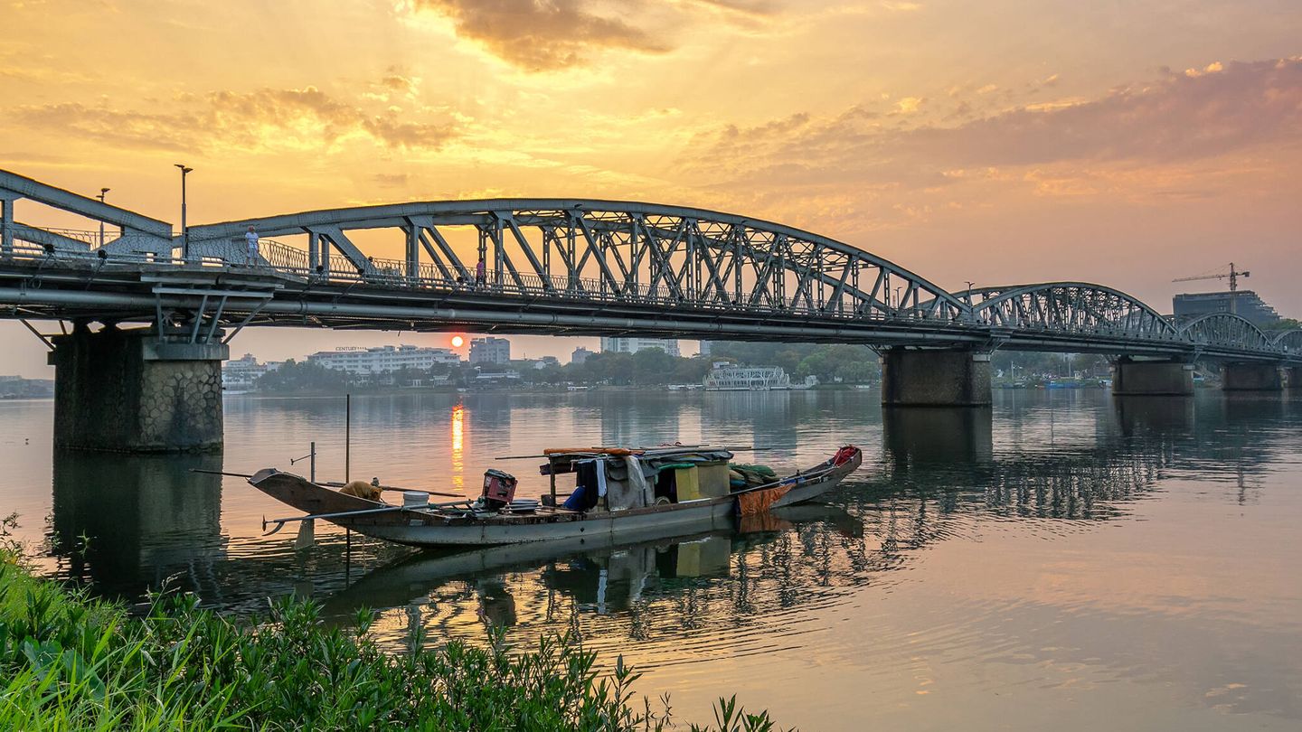Puente de Trang Tien, en Vietnam. (iStock)