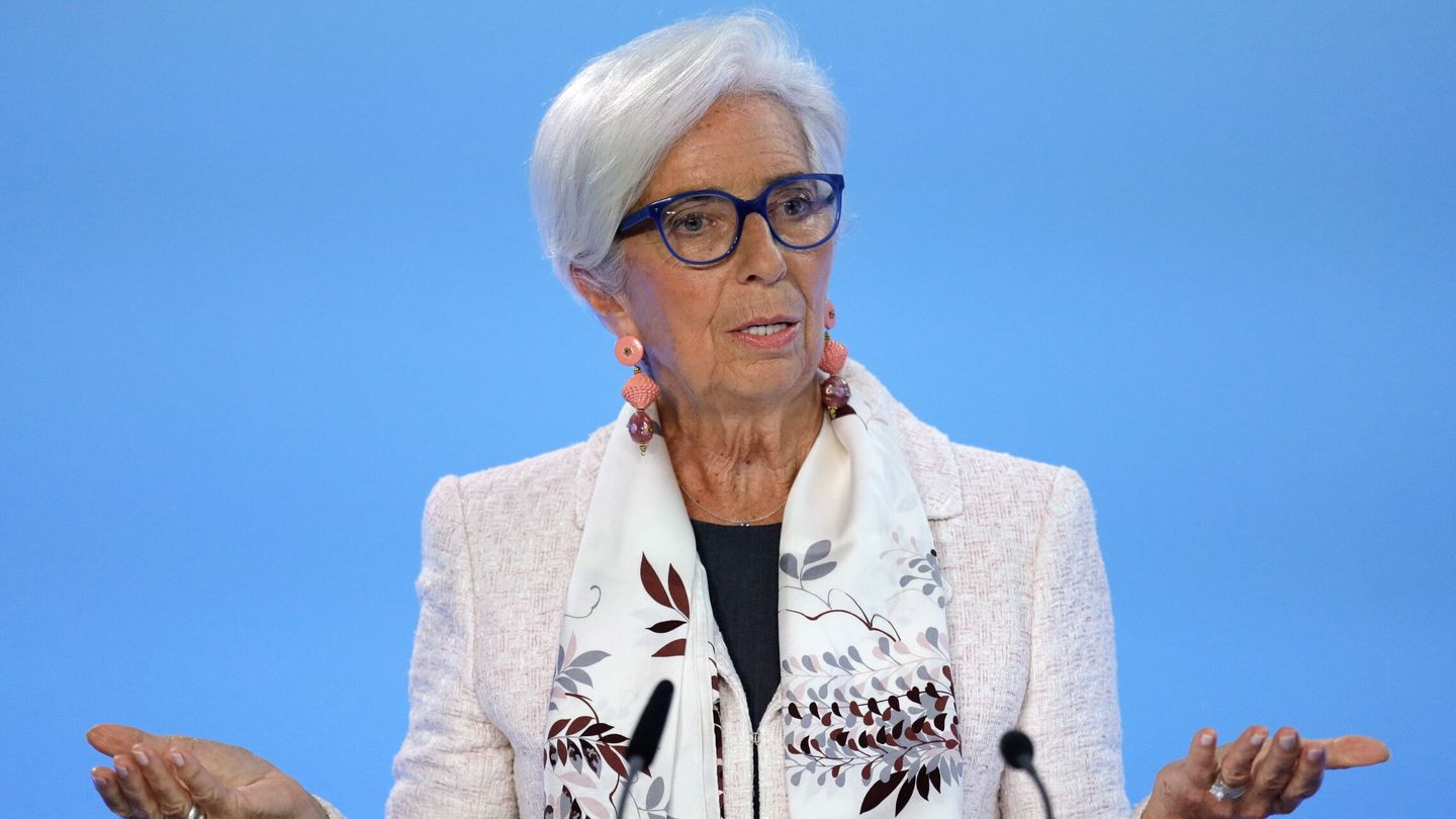 Christine Lagarde, presidenta del Banco Central Europeo. (EFE/EPA/Ronald Wittek)