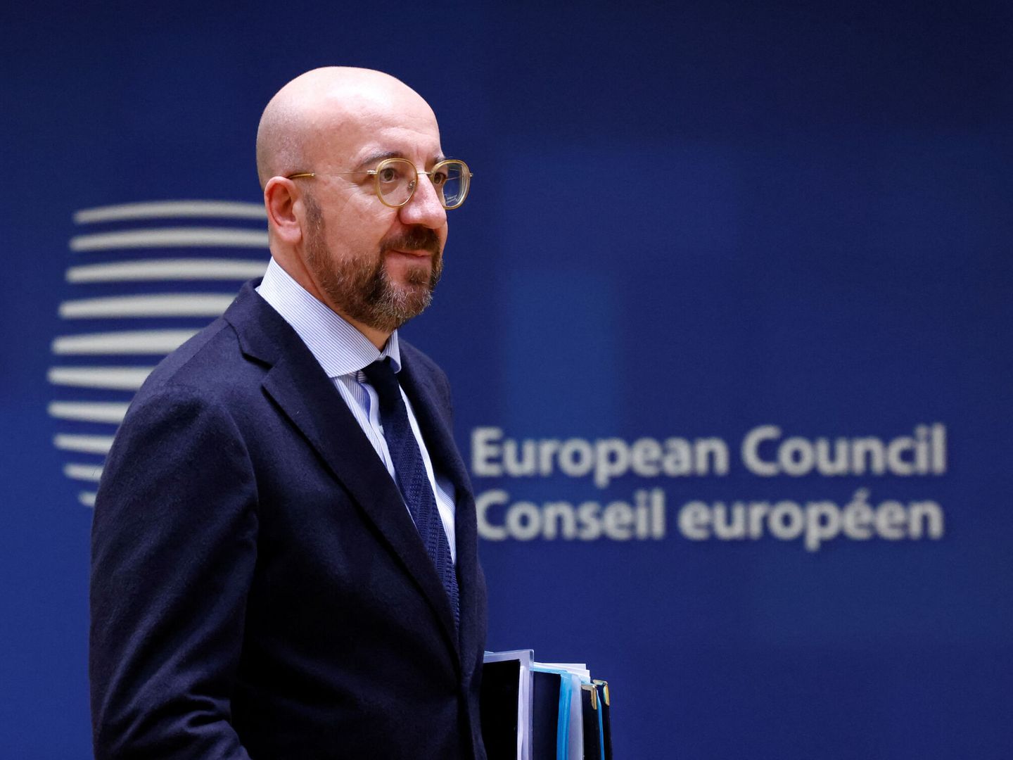 Charles Michel durante un Consejo Europeo en Bruselas. (Reuters)