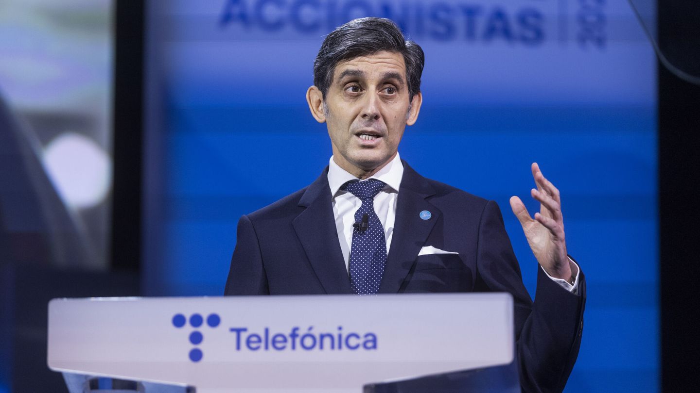El presidente de Telefónica, José María Álvarez-Pallete. (R.Jiménez/EFE)