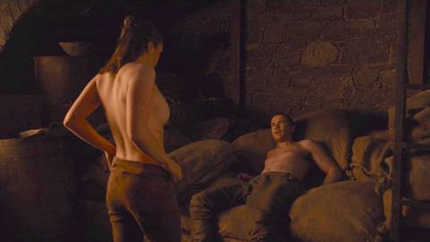 La escena sexual entre Arya y Gendry en 'Juego de tronos'. (HBO)