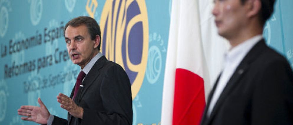 Foto: Zapatero equipara el modelo económico español al japonés: “Son dos historias de éxito”