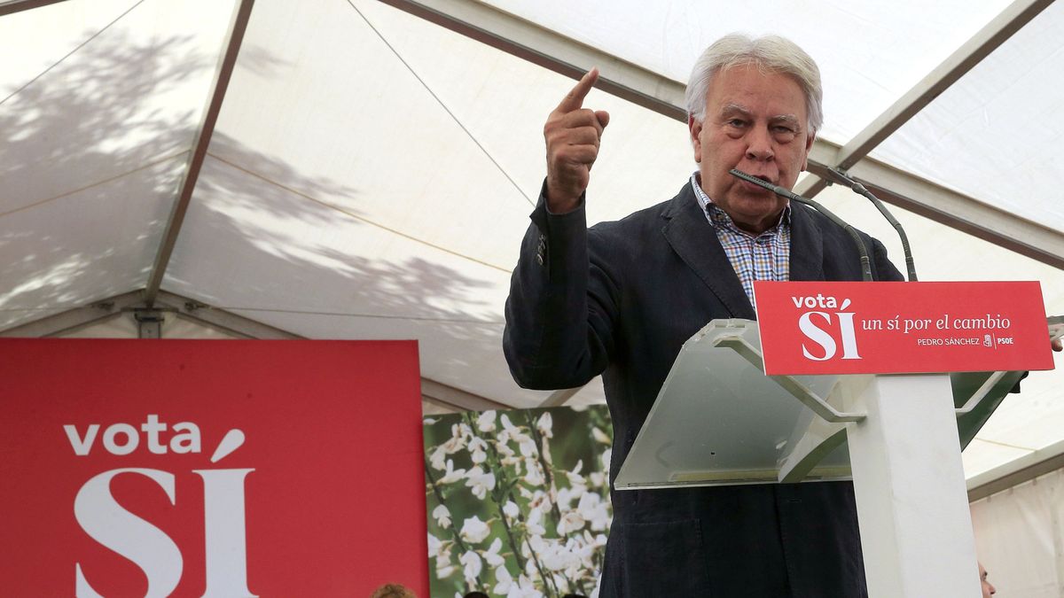 Felipe González se suma a los líderes socialistas que piden dejar paso al PP