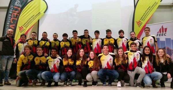 Foto: Imagen de integrantes de deportistas de la Federación Catalana de Alpinismo y Escalada. (FOTO: )