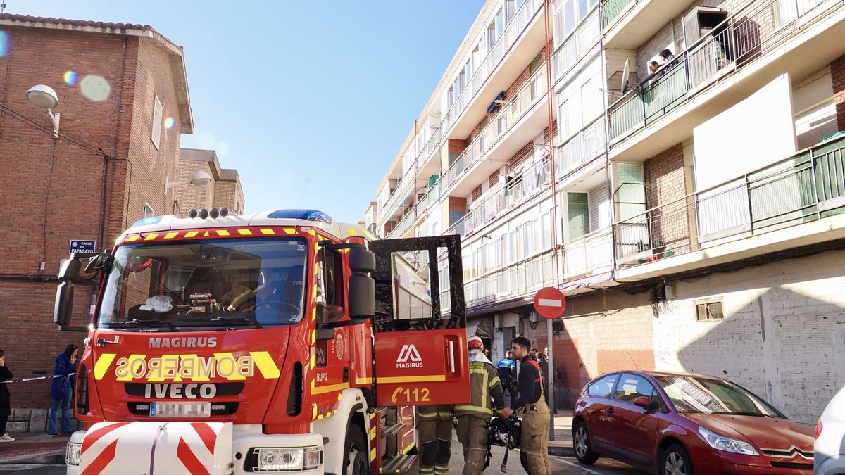 Fallece un hombre de 57 años en un incendio en una vivienda de Valladolid