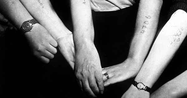 Foto: El tatuaje que identifica a los supervivientes de Auschwitz. (Cordon Press)