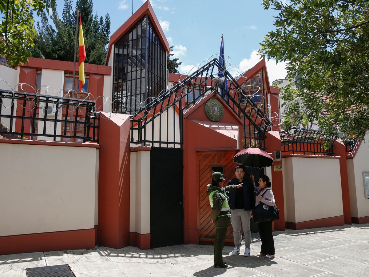 Foto: Embajada española en La Paz, Bolivia. (Reuters)