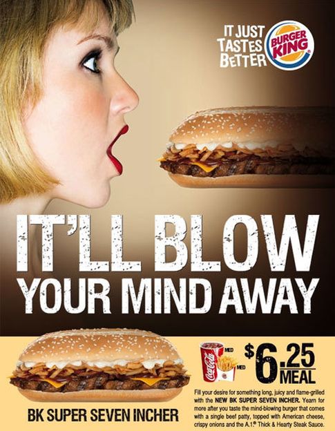 Foto: El anuncio de Burger King publicado hace cinco años en Singapur. 