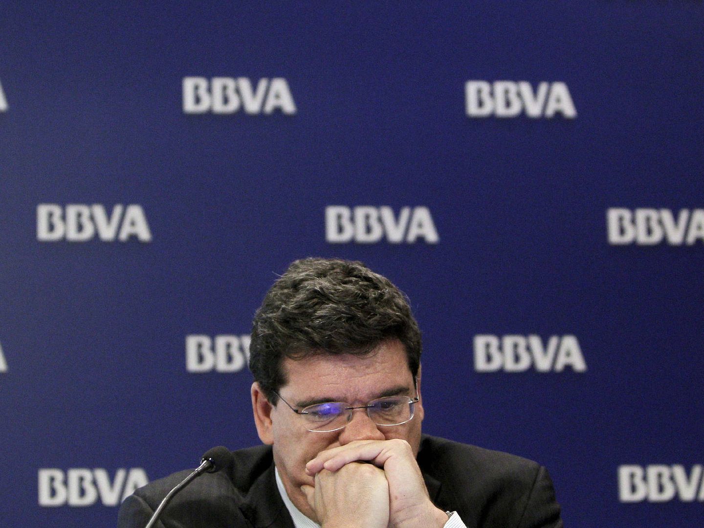 El ministro José Luis Escrivá, cuando era directivo de BBVA, en 2011. (EFE/Emilio Naranjo)