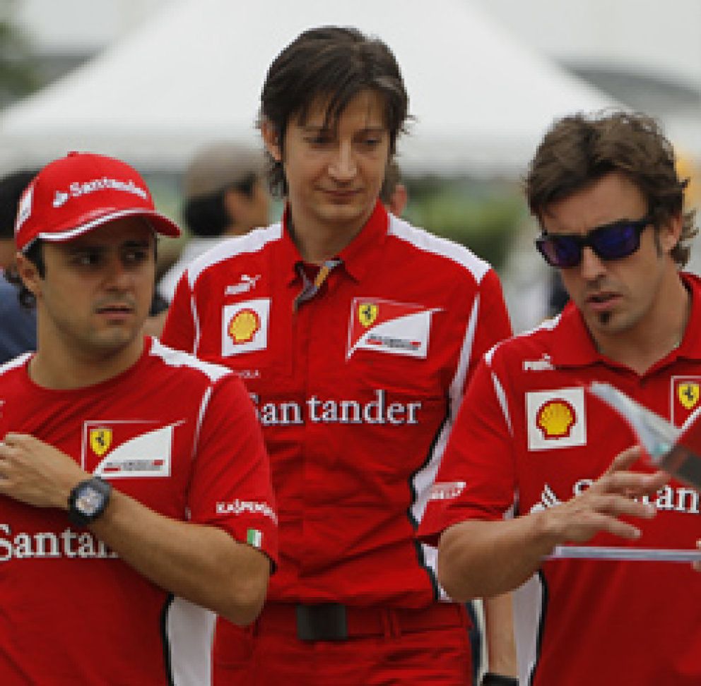 Foto: Ferrari no aspira a la 'pole', sólo a "entrar en la Q3"