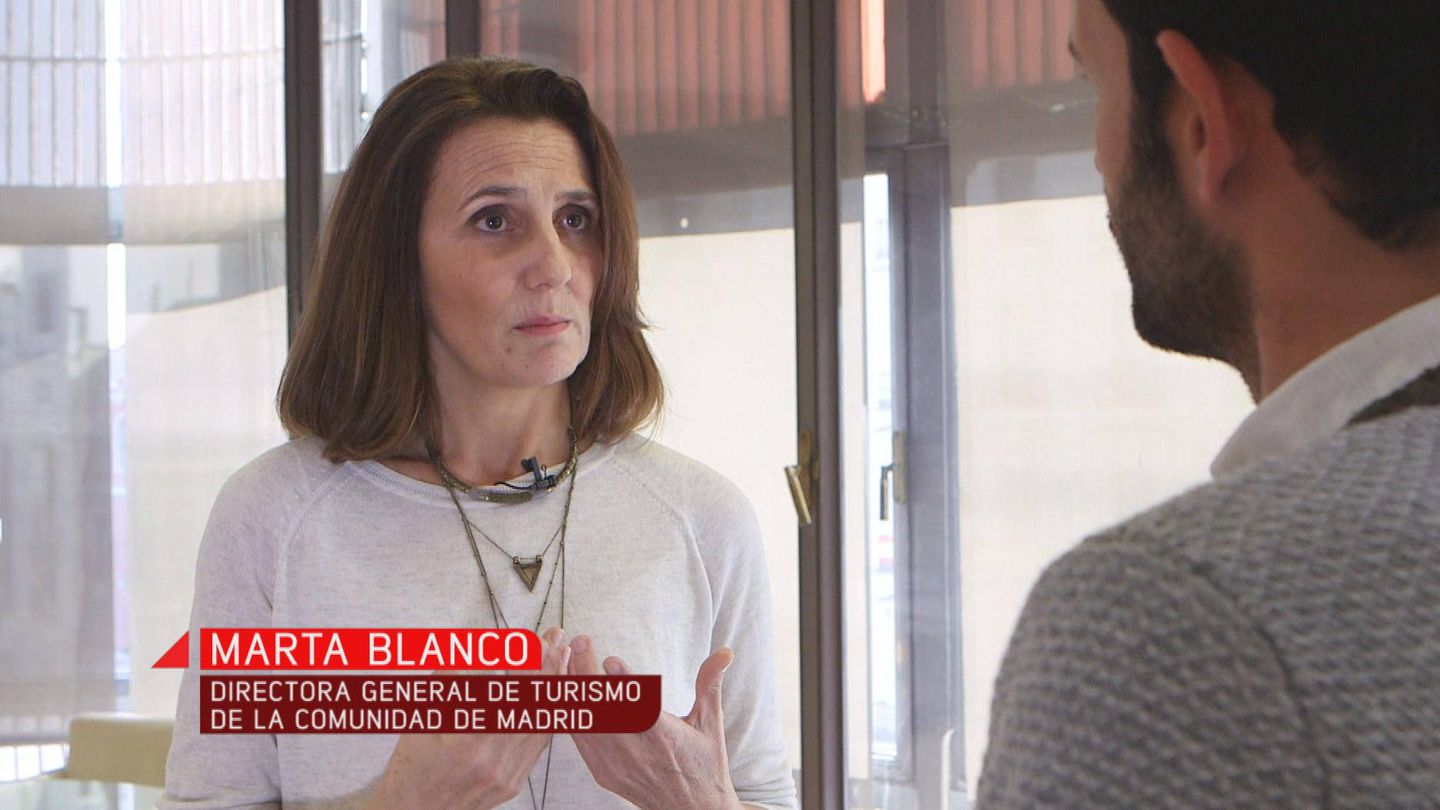 Marta Blanco, en el reportaje de 'En el punto de mira'.