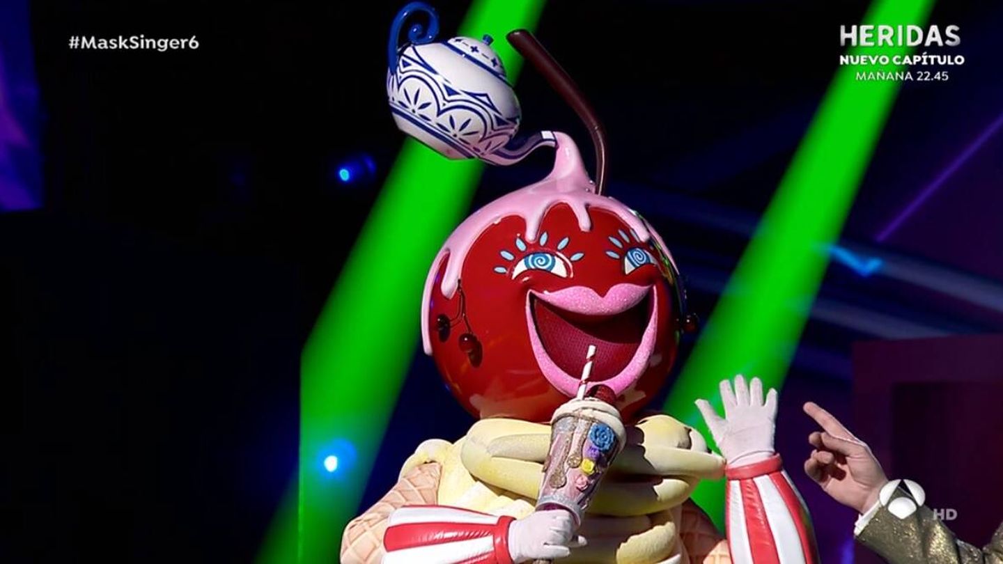 Cupcake en 'Mask Singer'. (Atresmedia)