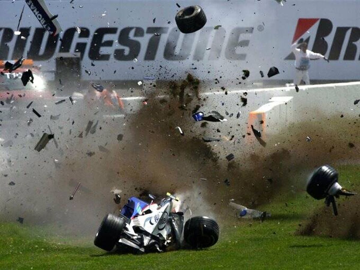 Foto: El accidente de Kubica fue uno de los más espectaculares de las últimas décadas. (Archivo)