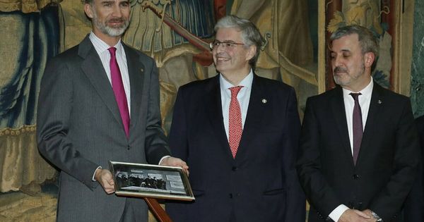 Foto: Felipe VI junto al delegado Jordi Cornet (EC)