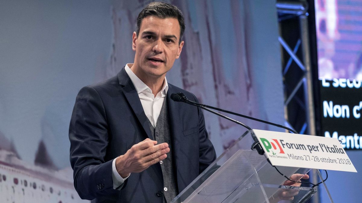 Sánchez afirma en Italia que en España "el extremismo cotiza a la baja"