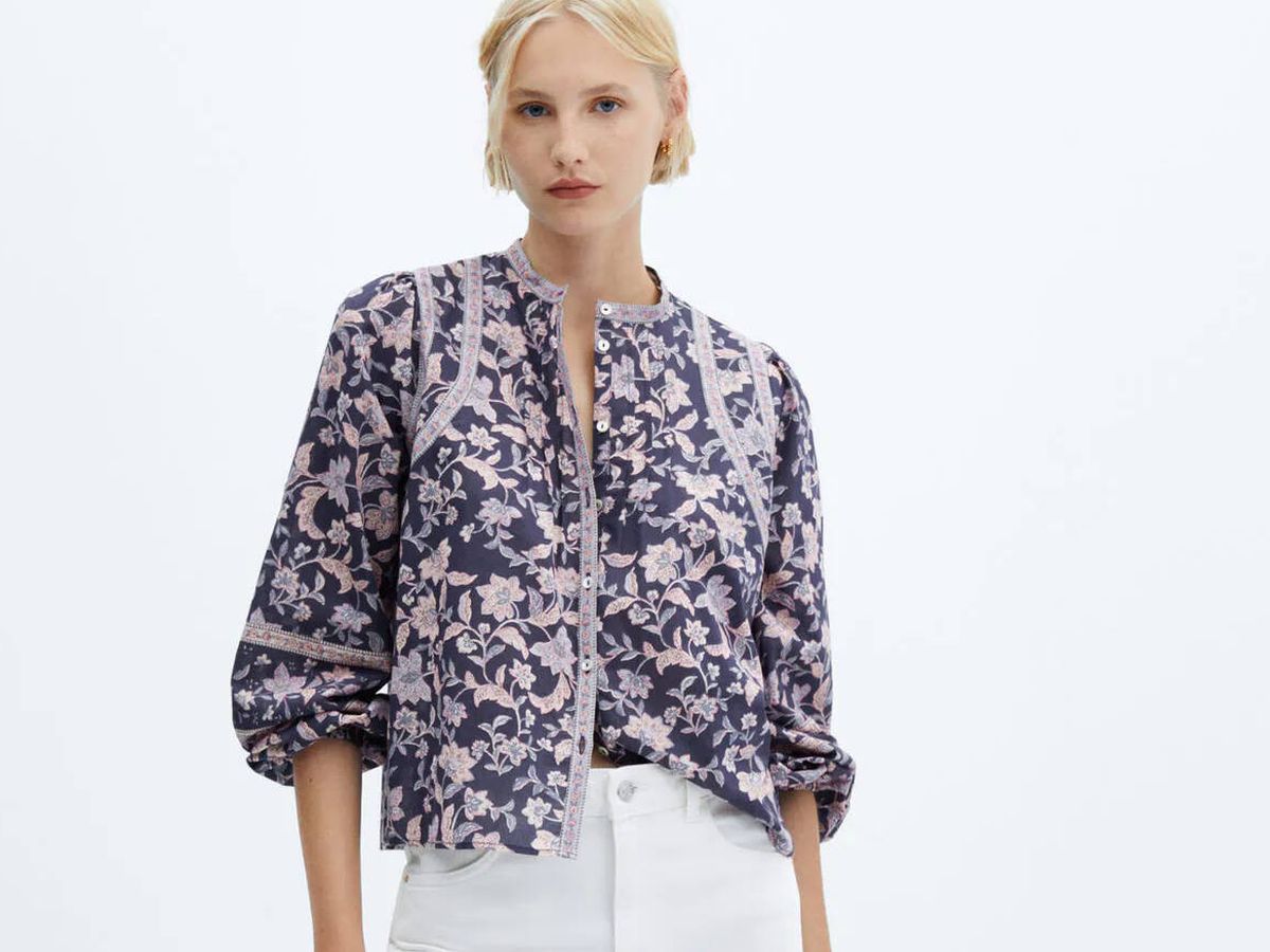 Foto: No dejes escapar la oportunidad de adquirir una blusa tan estilosa como esta. (MANGO)