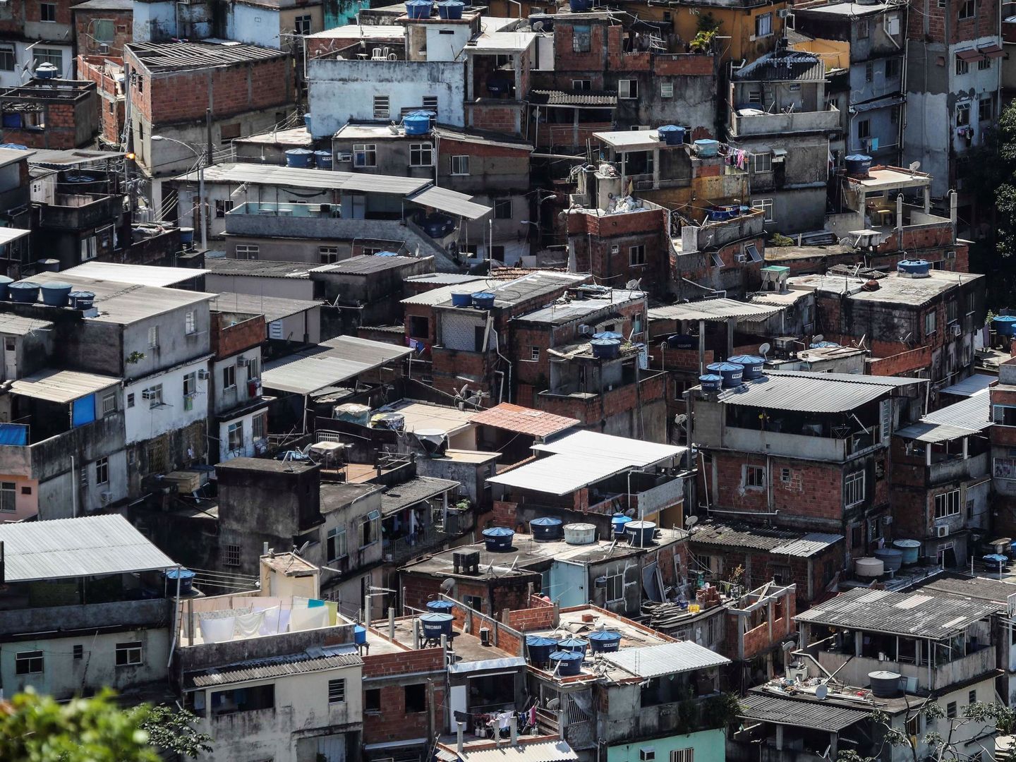 Favela de Río de Janeiro. (EFE)