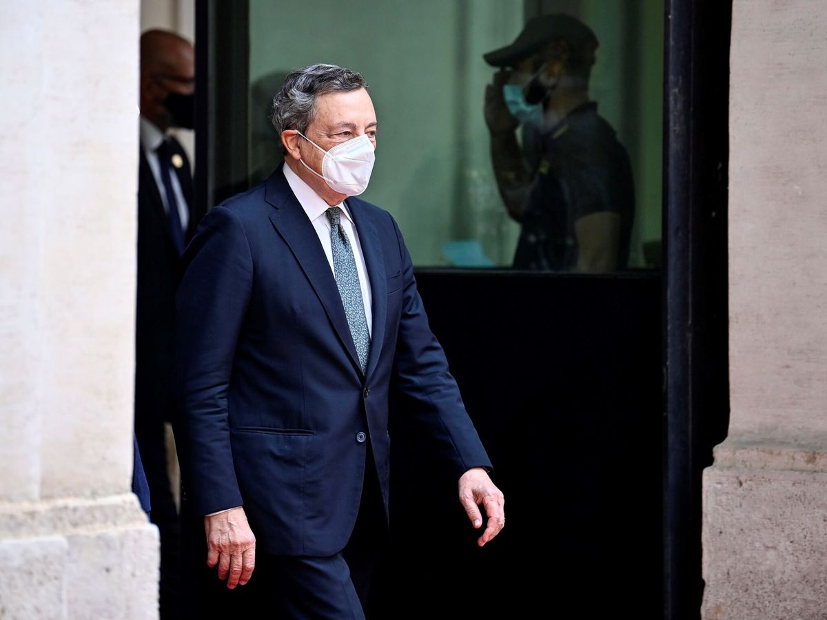 Foto: El primer ministro italiano, Mario Draghi. (EFE)