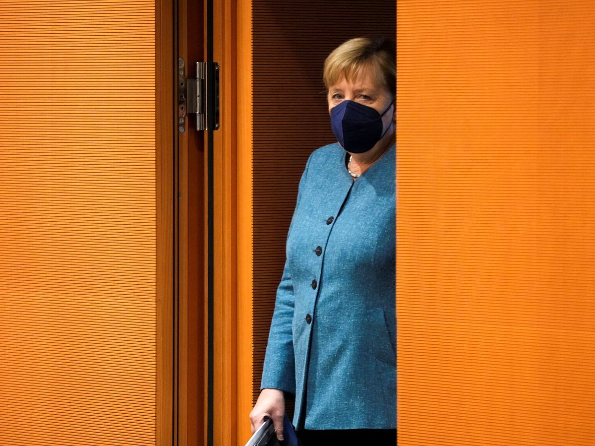 Foto: Angela Merkel, en una reunión de su Gobierno. (Reuters)