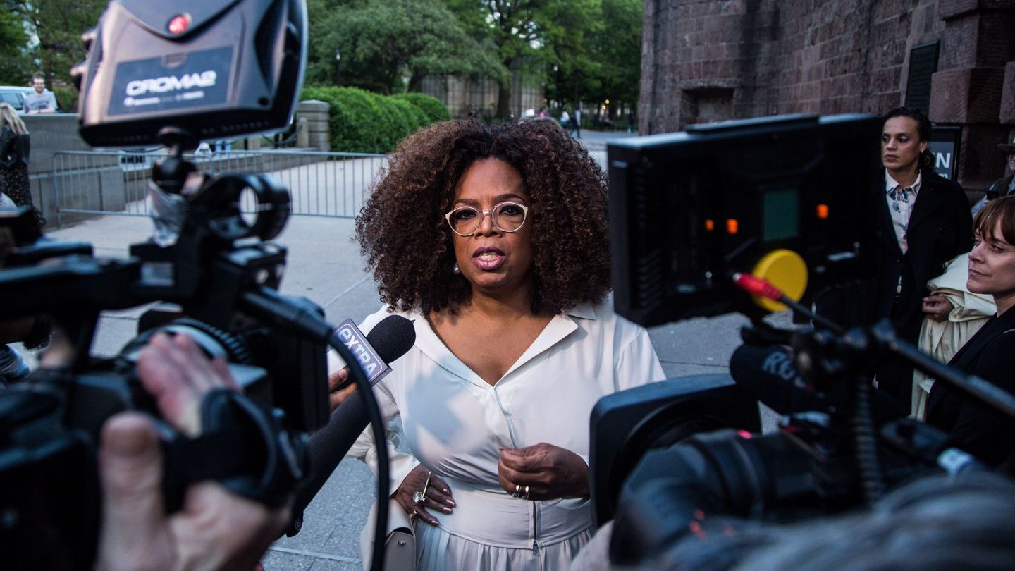 La presentadora estadounidense Oprah Winfrey. (EFE)