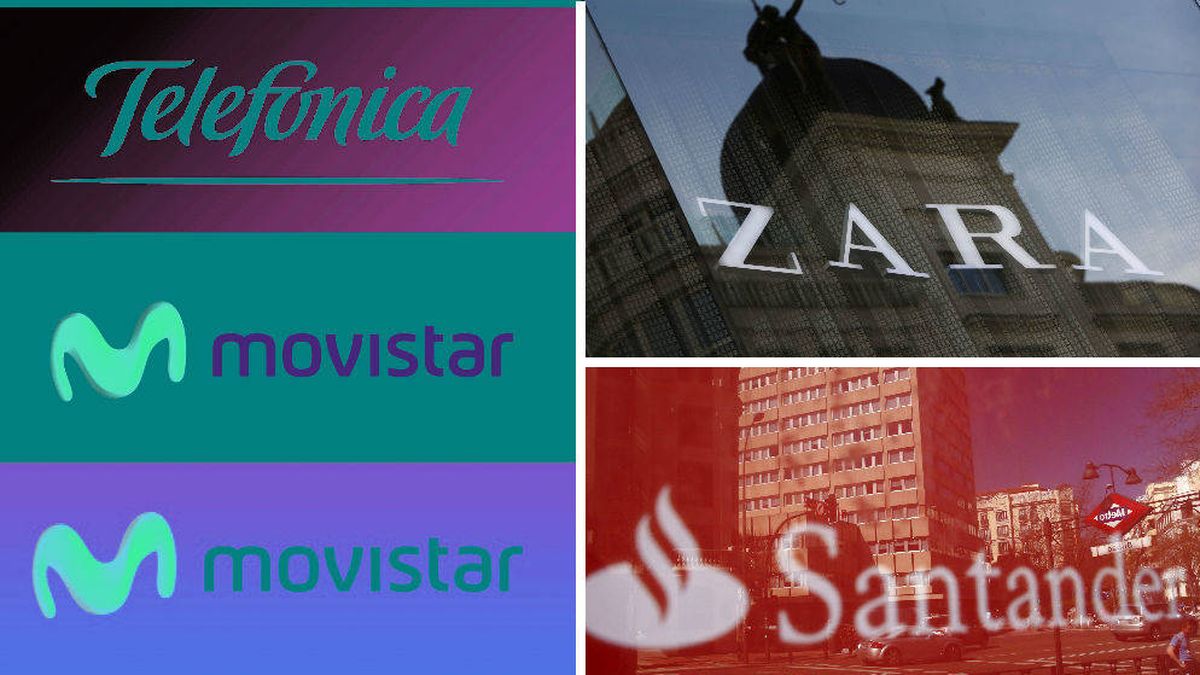Zara, Movistar y Santander, las tres marcas españolas más valiosas (y otras 27)