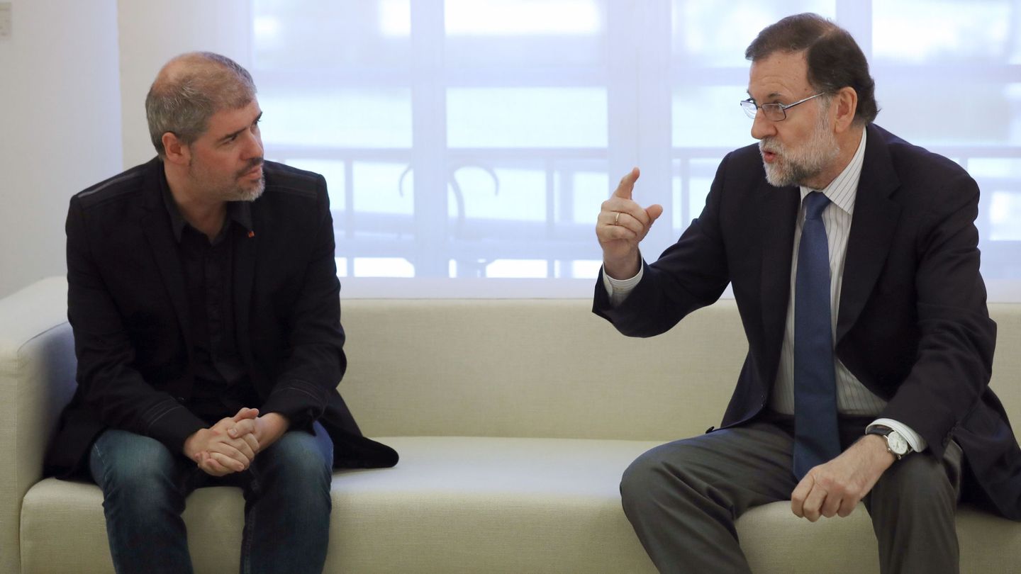 Mariano Rajoy, reunido con Unai Sordo, secretario general de CCOO. (EFE)