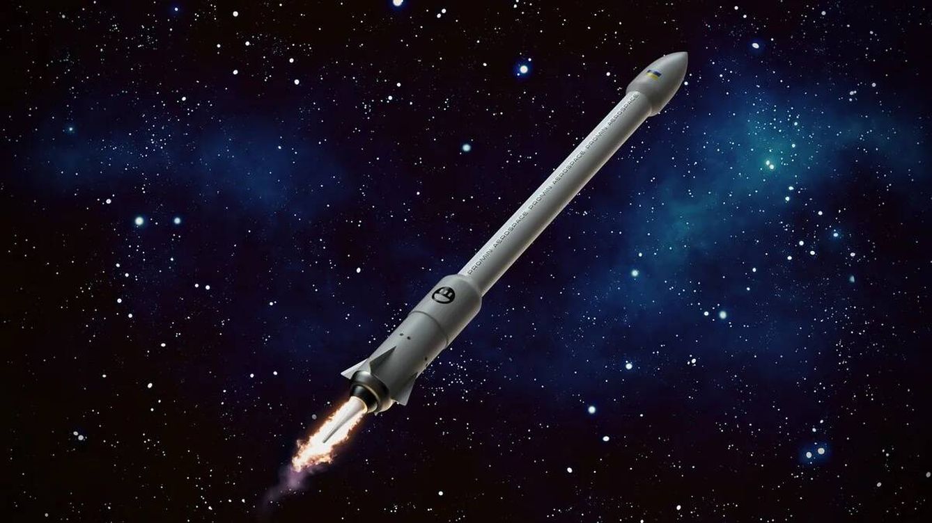 Foto: La compañía asegura que el cohete estará listo para 2023. (Promin Aerospace)
