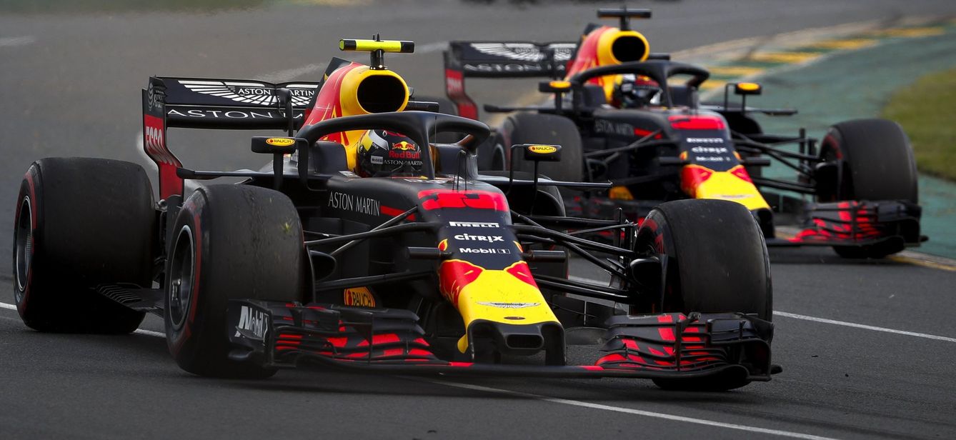 La templanza de Ricciardo ganó de nuevo a Verstappen en Albert Park. (EFE)
