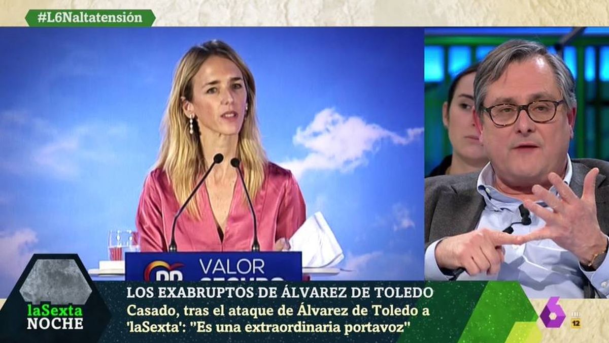 Marhuenda atiza a Cayetana Álvarez de Toledo por acusar a La Sexta: "Impresentable"