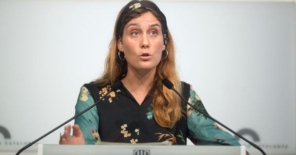 Foto: Jessica Albiach, presidenta del grupo parlamentario En Comú Podem. (EFE)