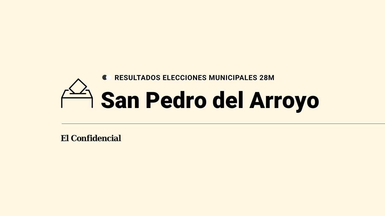 Resultados y ganador en San Pedro del Arroyo durante las elecciones del 28-M, escrutinio en directo