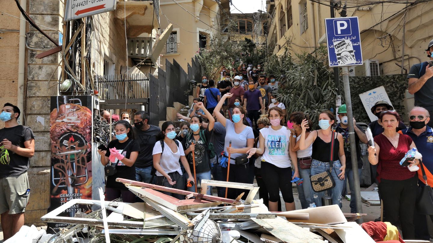 Protestas en Beirut (EFE)