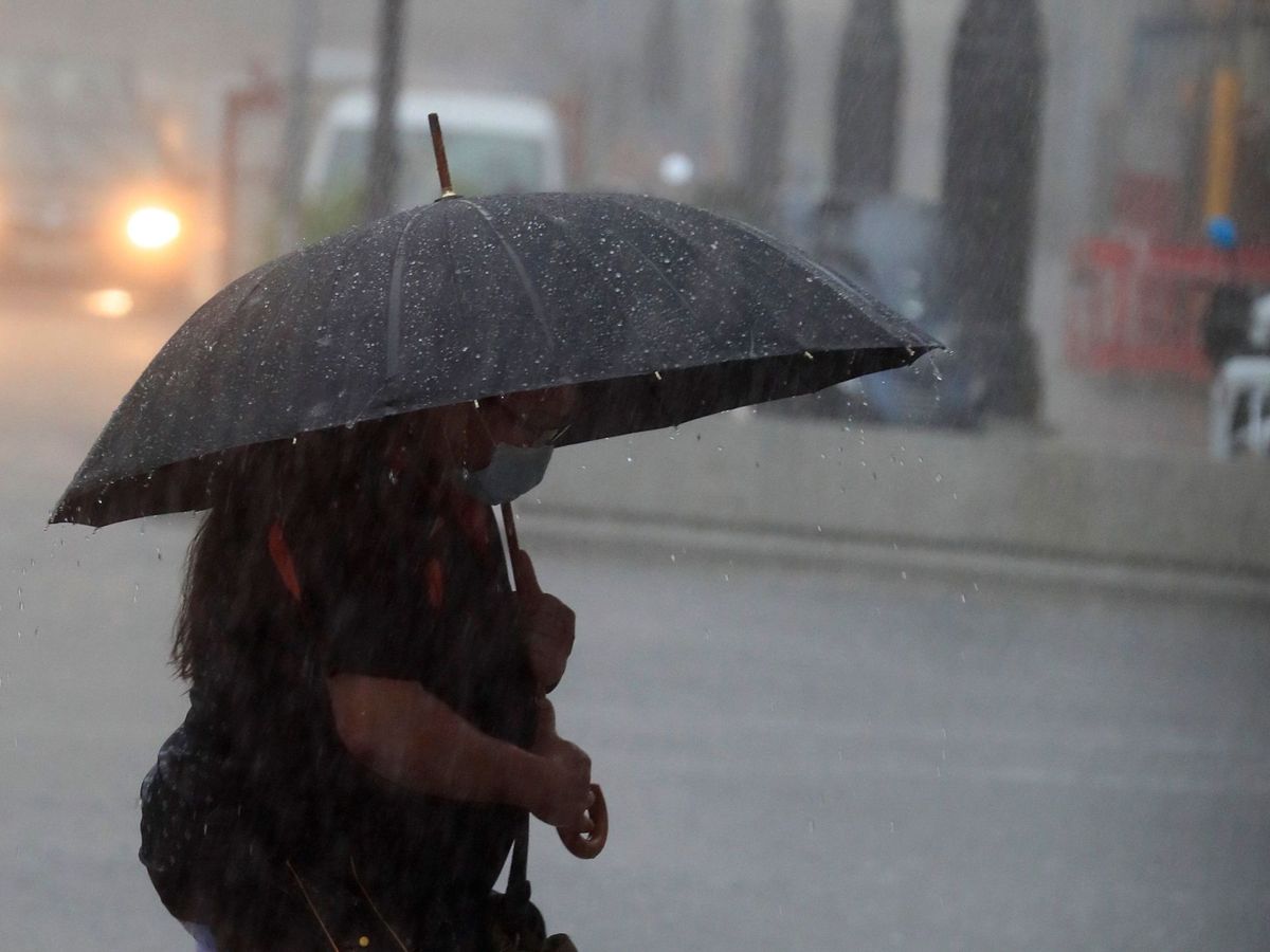 Foto: Tormenta de viento y lluvia en Madrid