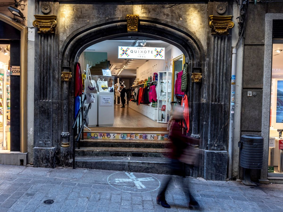 Foto: Una tienda en Toledo. (Ismael Herrero/EFE)