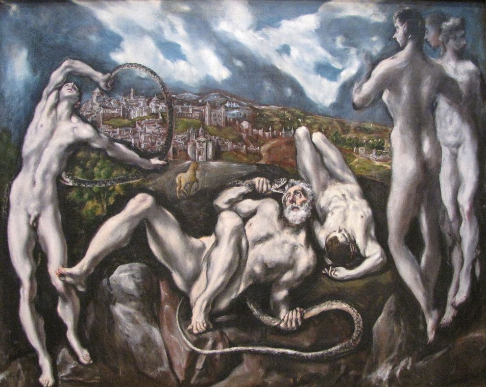 'Laocoonte', el Greco. 1610