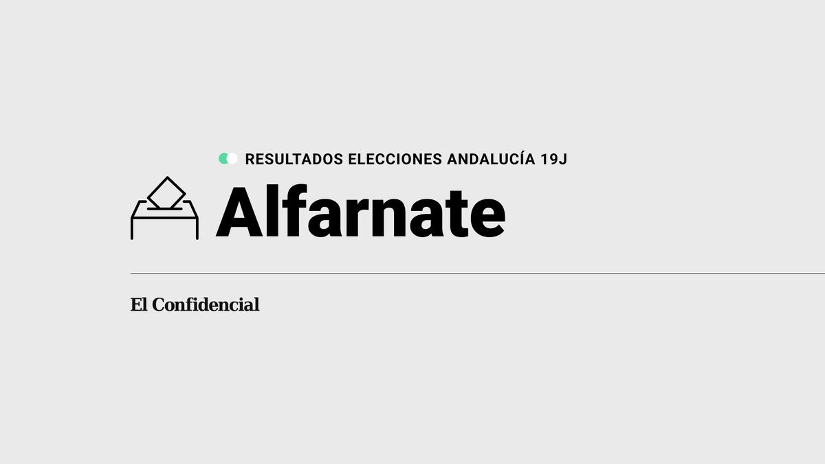 Resultados en Alfarnate de elecciones en Andalucía: el PSOE-A, partido más votado