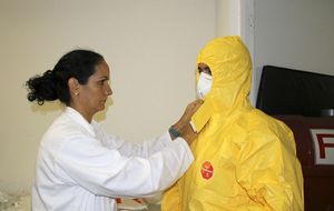 “Protección contra el ébola. Consulte aquí”