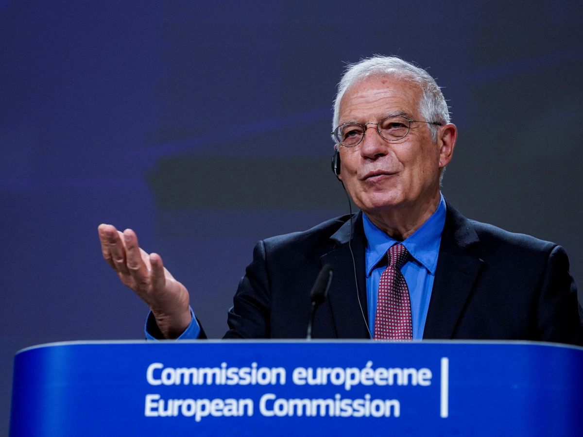 Foto: El alto representante para la Política Exterior de la UE, Josep Borrell. (Reuters/Kenzo Tribouillard)