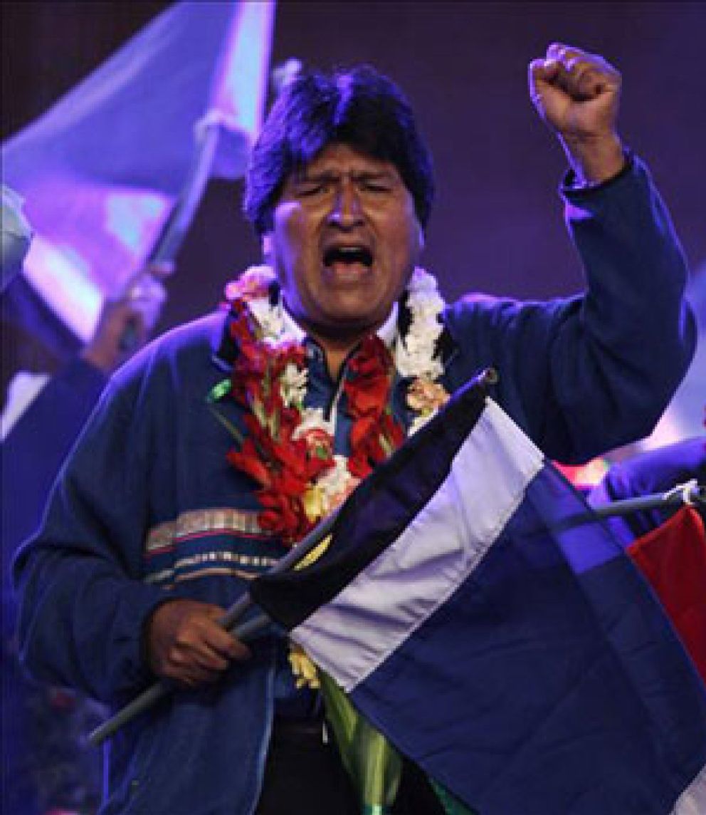 Foto: Bolivia acude a sus elecciones generales con Evo Morales como favorito
