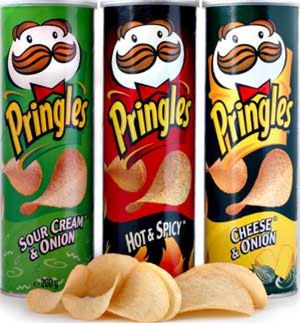 Las Pringles no son patatas fritas