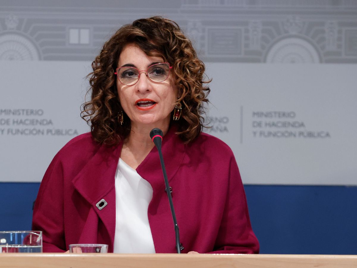 Foto:  La ministra de Hacienda y Función Pública, María Jesús Montero (EFE)