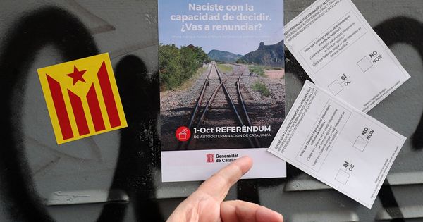 Foto: Propaganda del referéndum. (Reuters)