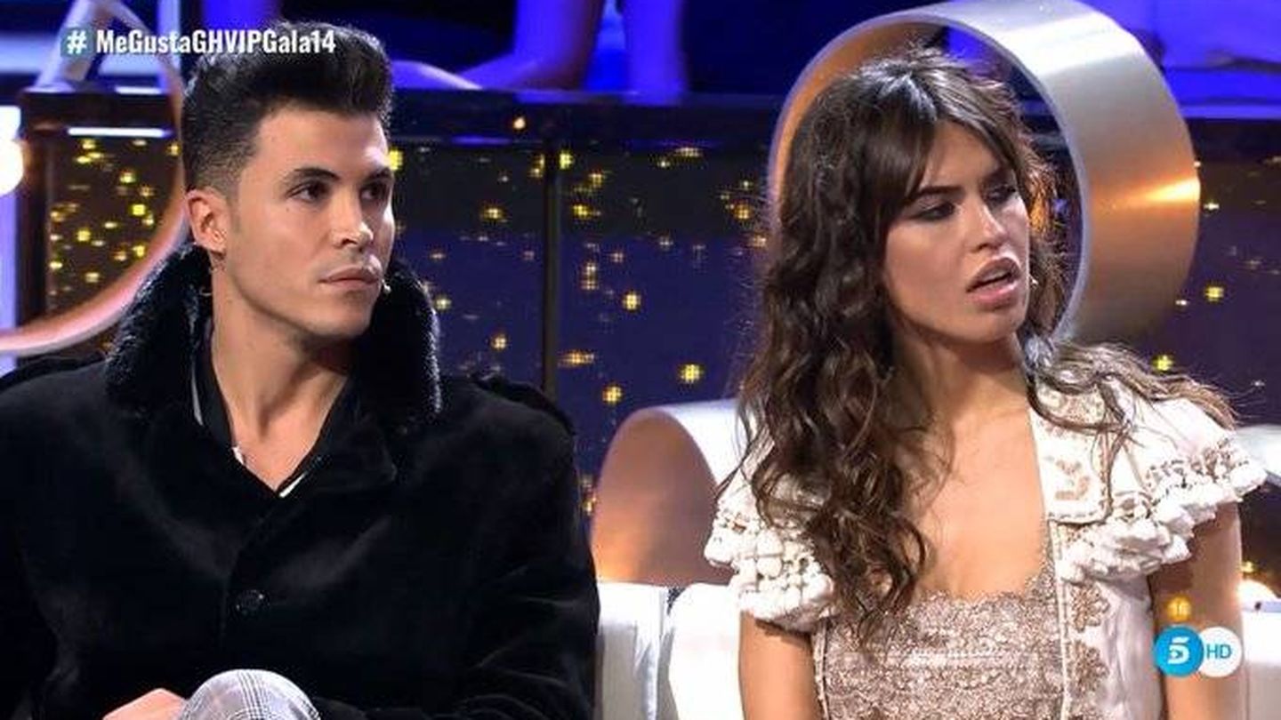 Kiko y Sofía, en 'GH VIP 7'. (Telecinco)