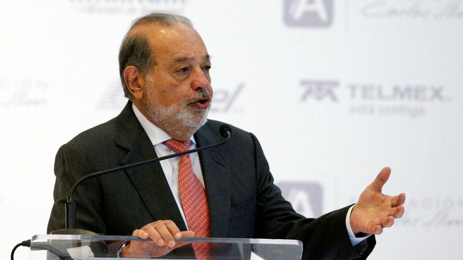 Foto: Carlos Slim, principal accionista de FCC
