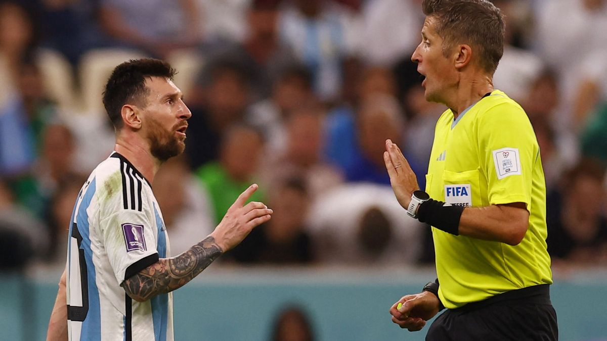 Quién es el árbitro que pitará a Argentina en su partido contra Croacia